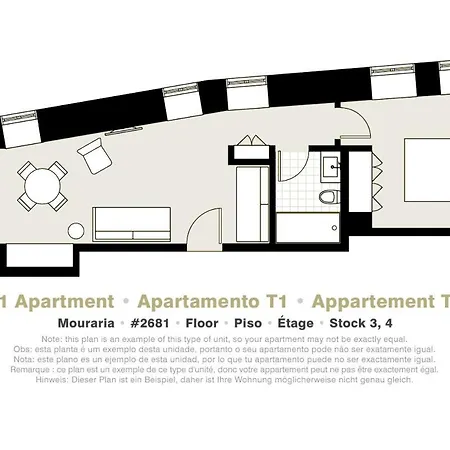 Apartamento Serviced - Mouraria Lisboa