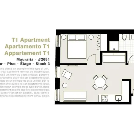 Serviced - Mouraria Apartamento *