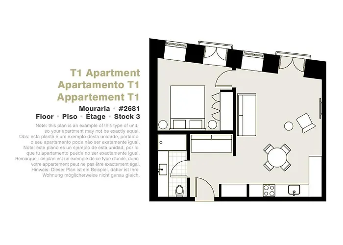 Serviced - Mouraria דירה ליסבון