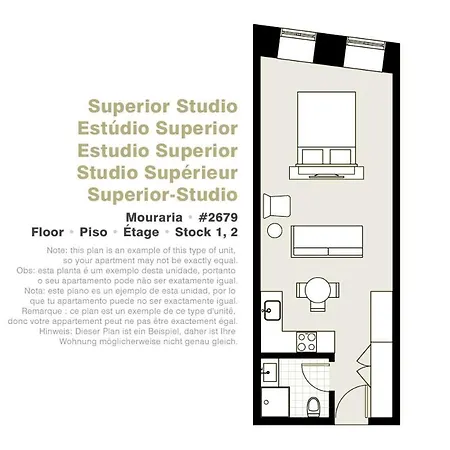 Serviced - Mouraria Apartmán *